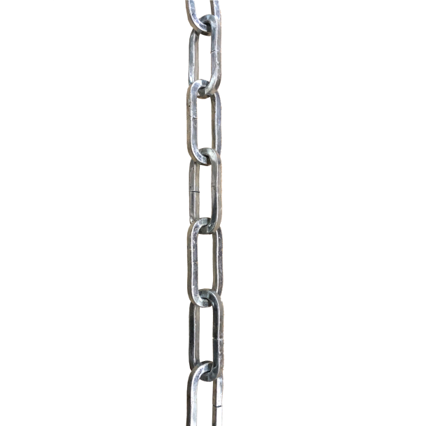 Square steel chain | galvanized